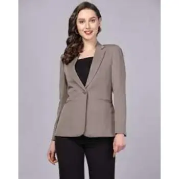 Power Sutra Single Breasted Blazer with Insert Pockets For Women
